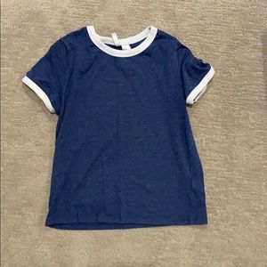 H&M Blue Tshirt